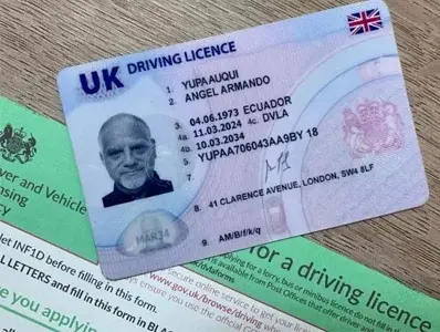 UK Drivers License